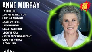 Anne Murray 2024 MIX  Top 10 Best Songs  Greatest Hits  Full Album [upl. by Harneen]