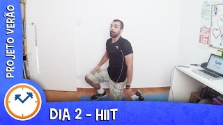 Projeto Verão  Dia 2  HIIT  Saúde na Rotina  VEDO [upl. by Niffirg216]