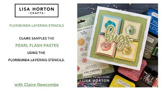 CLAIRE SAMPLES LISA FABULOUS PEARL FLASH PASTES [upl. by Guthry987]