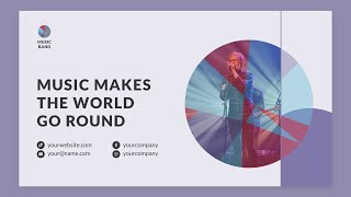 Music Band PowerPoint Presentation Template [upl. by Flan]