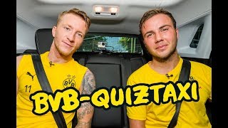 BVB Quiztaxi in Bad Ragaz 2018  Part 1 w ReusGötze WeiglWolf amp PulisicDelaney [upl. by Lupita39]