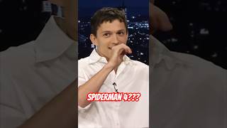 tomholland confirms spiderman4 on jimmyfallon marvel shorts [upl. by Neelasor]