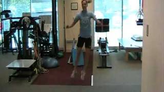 Double Leg Line Jump Lateral Deep Hold [upl. by Benedetto]