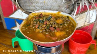 HACIENDO LA RECETA DE GANDULES GUISAOS MAS TRADICIONAL DE PUERTO RICO COMO LOS DE MAMI Y ABUELA [upl. by Edaj30]