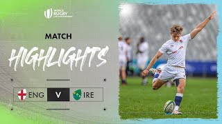 England win a CLASSIC  England v Ireland  World Rugby U20 Championship 2024  Semi Final [upl. by Ahsielat]