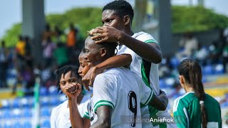 Nigeria vs Algeria 41 Super Falcons International Friendly 2024 [upl. by Enautna]