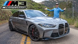 2022 BMW M3 Competition xDrive First Drive amp POV Is it WORTH the Price [upl. by Brottman774]