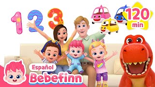 2 horas con Bebefinn  Tiburón Bebé Johny Johny  más  Canciones Infantiles  Bebefinn en español [upl. by Allemaj662]