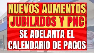 El Gobierno Confirmo 2 NUEVOS AUMENTOS  ADELANTO FECHA de PAGO de OCTUBRE 👉🏻Jubilados y pnc Anses [upl. by Nairred]