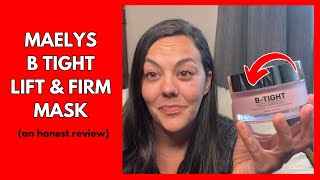 Maelys B Tight Lift and Firm Mask an honest review [upl. by Porter]