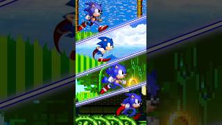 Evolution of Sonic 2 Sonic 🕓 Sonic Shorts [upl. by Yroger]