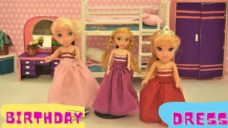 Elsa’s New Birthday Party Dress  Barbie Doll Birthday Dress Routine Birthday Dress 2024 [upl. by O'Rourke]