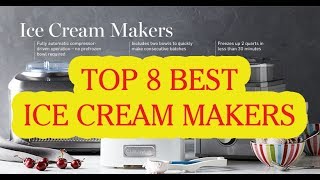 Top 8 Best Ice Cream Maker in 2020 Reviews  ReviewMoon [upl. by Acinehs]