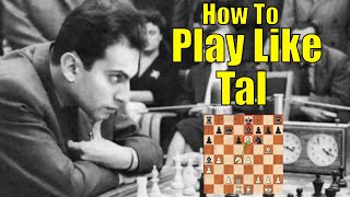 Mikhail Tal Plays a Sacrifice Every Chess Player Must Know [upl. by Romy]