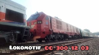 Lokomotif CC 300 12 03 CPN [upl. by Miahc]