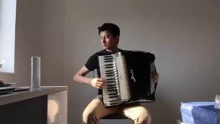 Under the sky of Paris Sous le ciel de Paris  Accordion Solo [upl. by Howland]