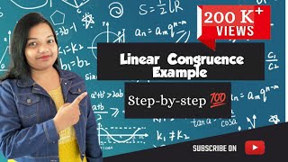 Linear congruence example 2  Number theory  Finding solution of x  Fully Solved Example Solution [upl. by Roee192]