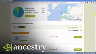 AncestryDNA  Surname and Location Filters  Ancestry [upl. by Lertnek]