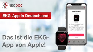 EKGApp von Apple  jetzt auch in Deutschland Herzrhythmus überwacht und Vorhofflimmern erkannt [upl. by Shelly104]