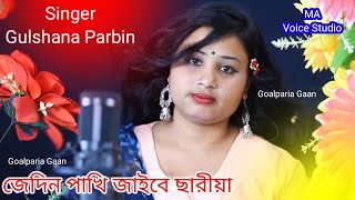 Jedin Pakhi Jaibe UriaSinger Gulshanar Parbin Goalparia Gaan [upl. by Eadwina]