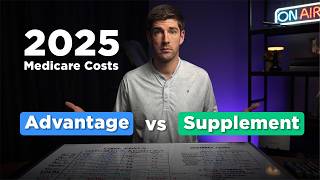 2025 Medicare Cost Comparison  Advantage vs Supplement [upl. by Aikim]