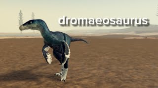 dinosaur world mobile ecosystem dromaeosaurus [upl. by Ecnirp]