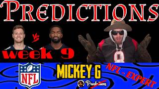 Predicting the NFL with Mickey G Week 9 2024 [upl. by Romeyn]