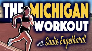 High School Phenom Does The Michigan Workout ft Sadie Engelhardt [upl. by Creigh415]