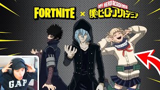 NUEVAS SKINS DE MY HERO ACADEMIA EN FORTNITE [upl. by Aisha]