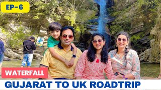 GUJARAT से UK ROADTRIP ॥BHALUGAD WATERFALL॥Enjoying Gadhavi Family॥ uttarakhand roadtrip gujarat [upl. by Yecram432]