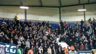 Tottenham Dinamo Dinamo Fans singing [upl. by Delamare51]