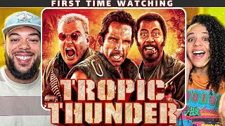 OH MY GOSH TROPIC THUNDER 2008  FIRST TIME WATCHING  MOVIE REACTION [upl. by Marjana]