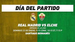 Real Madrid vs Elche frente a frente La Liga [upl. by Ruff]