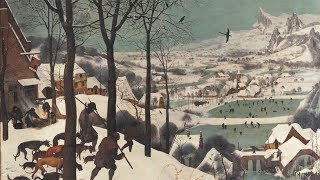 100 Meisterwerke  Jaeger im Schnee  Pieter Bruegel dÄ [upl. by Leaffar418]