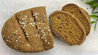 Quinoa bread  NO YEAST  NO EGG  NO DAIRY  Healthy EASY and Tasty Bread [upl. by Ellives]