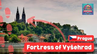 Discover the HISTORICAL FORTRESS 🏛️ of Vyšehrad in PRAGUE 🇨🇿  September 2024  4K [upl. by Dart989]