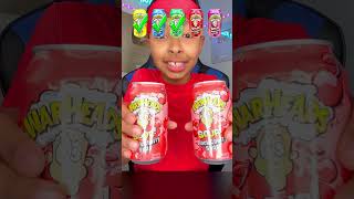 Sour Family Warhead Soda Challenge [upl. by Eynaffit]