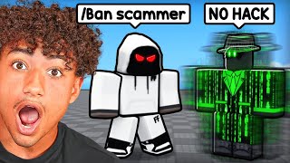 Exposing And BANNING SCAMMERS In Blade Ball [upl. by Dier399]