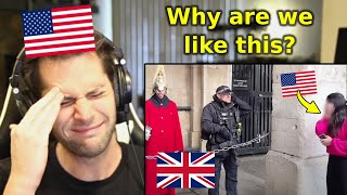 American reacts to Armed British Police VS Obnoxious American Tourists [upl. by Adila78]