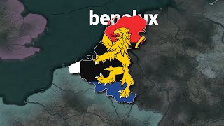 Hoi4 but the Benelux is United [upl. by Titos720]