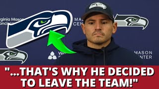 NOW HES LEFT THE TEAM AND THIS IS THE REASON FOR IT SEATTLE SEAHAWKS NEWS [upl. by Sophi]