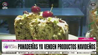 PANADERÍAS YA VENDEN PRODUCTOS NAVIDEÑOS [upl. by Edecrem]