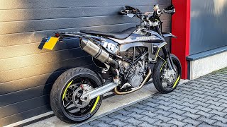 KTM 1000cc Supermoto Build  Its a Beast🔥  Part 2 [upl. by Shirleen]