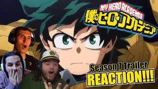 Best Season Incoming  My Hero Academia Season 7 Trailer 2 REACTION [upl. by Anas]