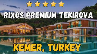 Hotel Rixos Premium Tekirova Kemer Turkey AllInclusive Resort [upl. by Oigile]