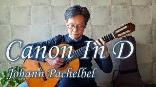 Canon In D Pachelbels Canon  Fingerstyle Guitar [upl. by Reyem83]