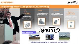 What is the Renishaw SPRINT™ scanning system for CNC machine tools [upl. by Magel610]