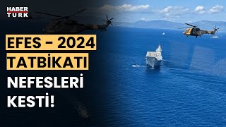 TSKnın en büyük tatbikatı quotEfes 2024quot İzmirde devam ediyor [upl. by Turtle]