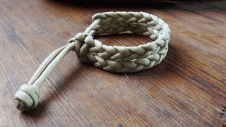 Mad Max Style Double Rastaclat Bracelet  Twin Braid Parachute Cord Bracelet [upl. by Nylasor697]