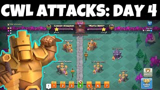 🔴 LIVE  12 ACCOUNTS IN CWL CWL ATTACKS  Clash of Clans [upl. by Niddala574]